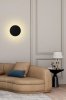 Nowoczesny Minimalistyczny Kinkiet Ścienny Czarny SHADOW MSE010100393 KING HOME